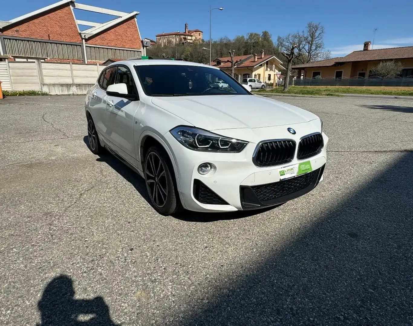 BMW X2 X2 F39 xdrive18d Msport auto Bianco - 2