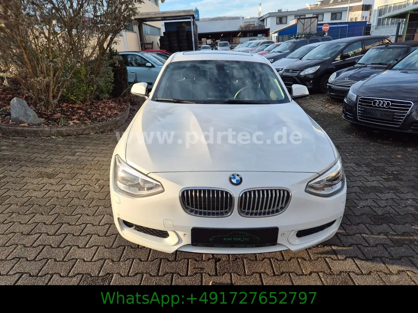 BMW 116 i*Urban*TüV+Service+Steuerkette neu*Xenon*SD Bílá - 2