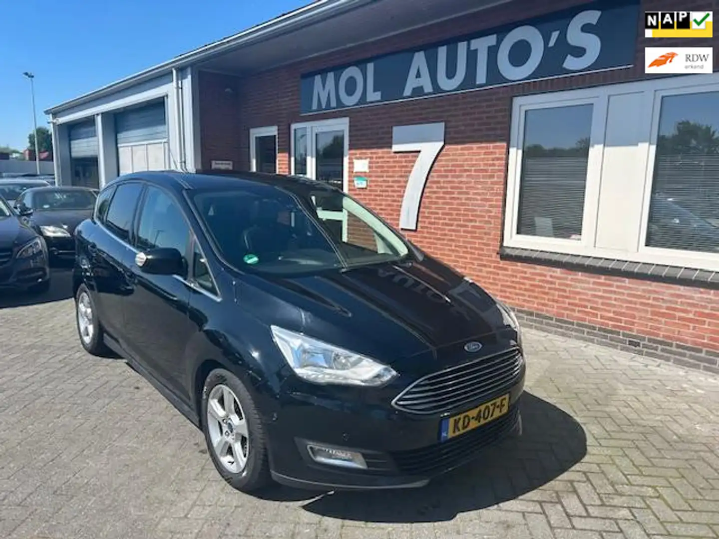 Ford C-Max 1.5 Titanium , Panodak , Automaat Noir - 1