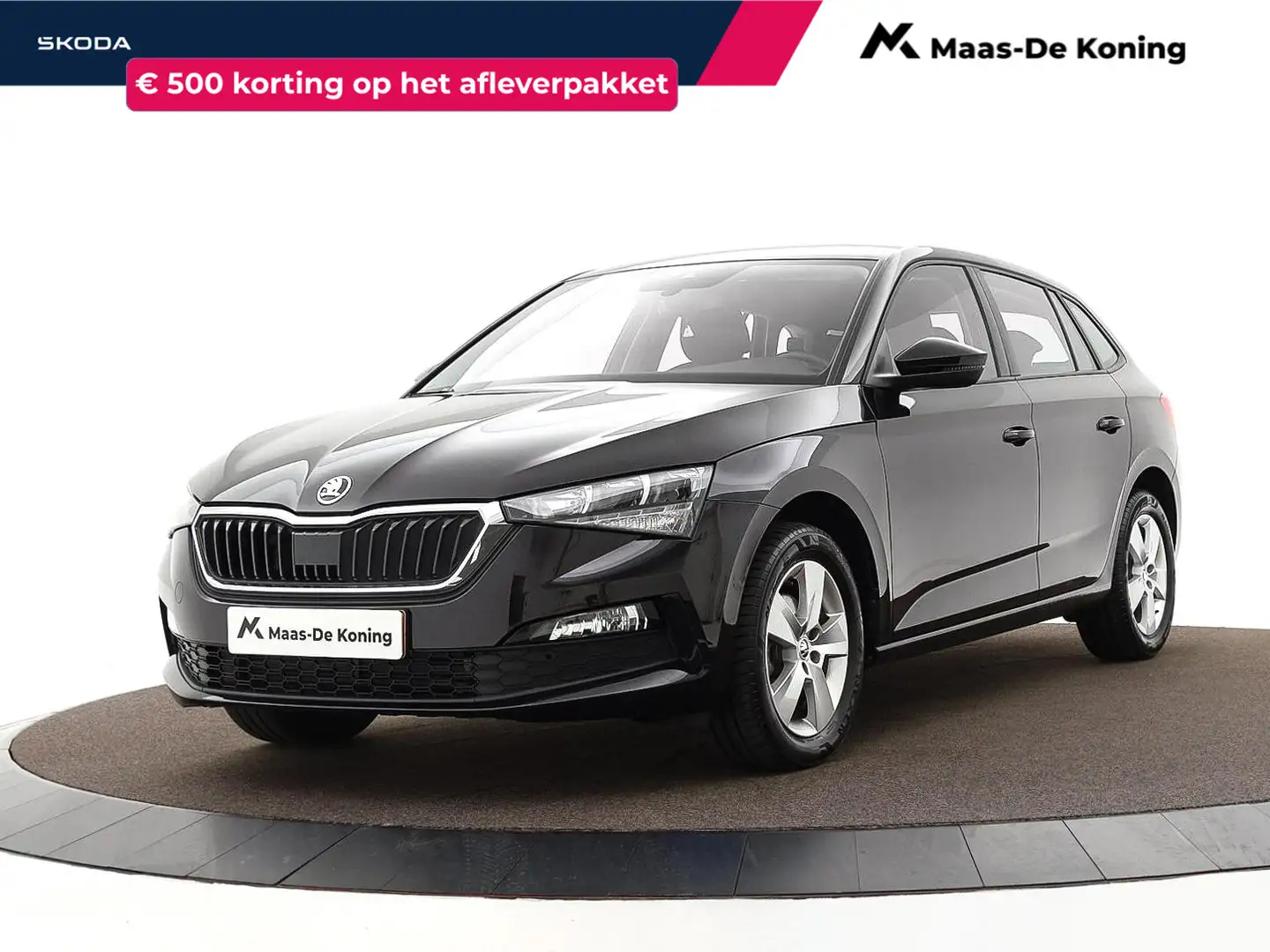 Skoda Scala 1.0 TSI 110pk Ambition · Apple/Android Car Play · Negro - 1