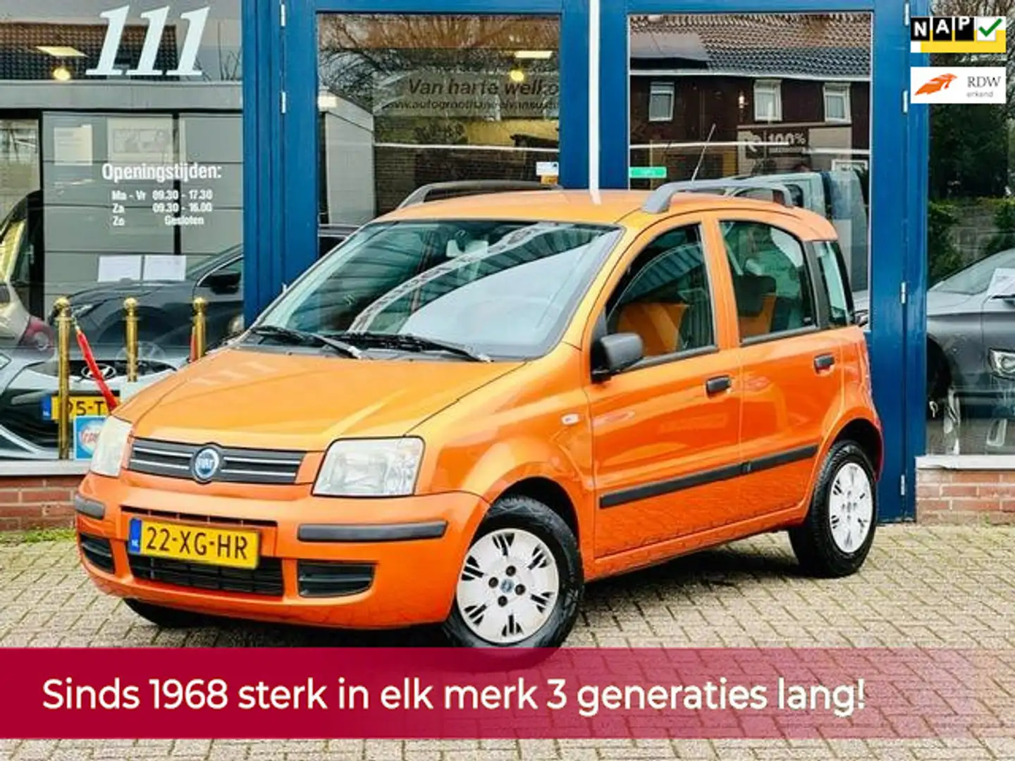 Fiat Panda 1.2 Edizione Cool! 2e eigenaar l NL AUTO NAP! Airc Oranje - 1