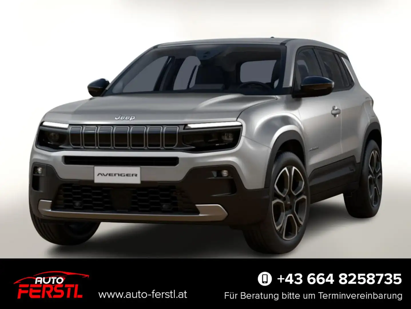 Jeep Avenger Summit 1.2 MHEV 110 DCT Pano Leder Nav 81 kW (1... Grau - 1