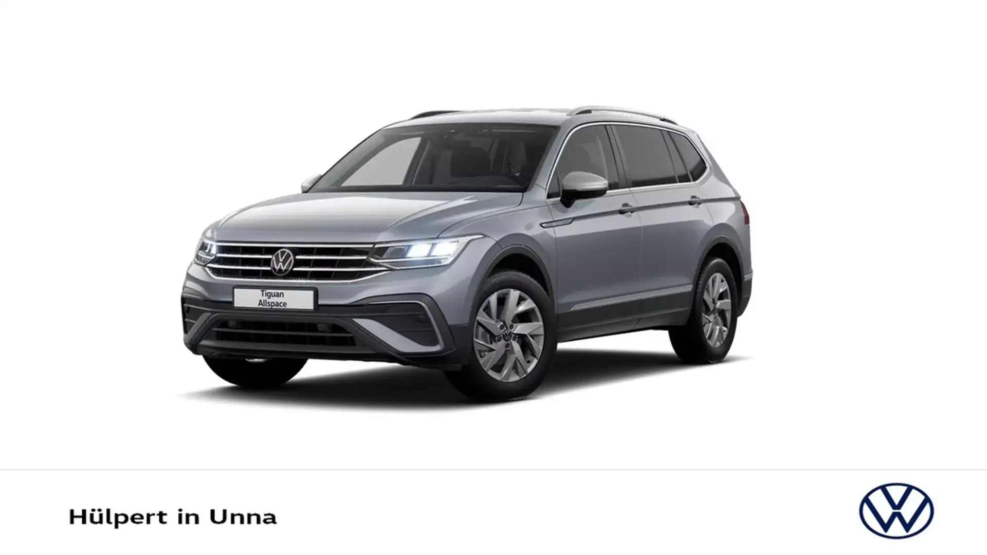 Volkswagen Tiguan Allspace 2.0 LIFE 7SITZE AHK CAM ACC LM18 Gris - 2