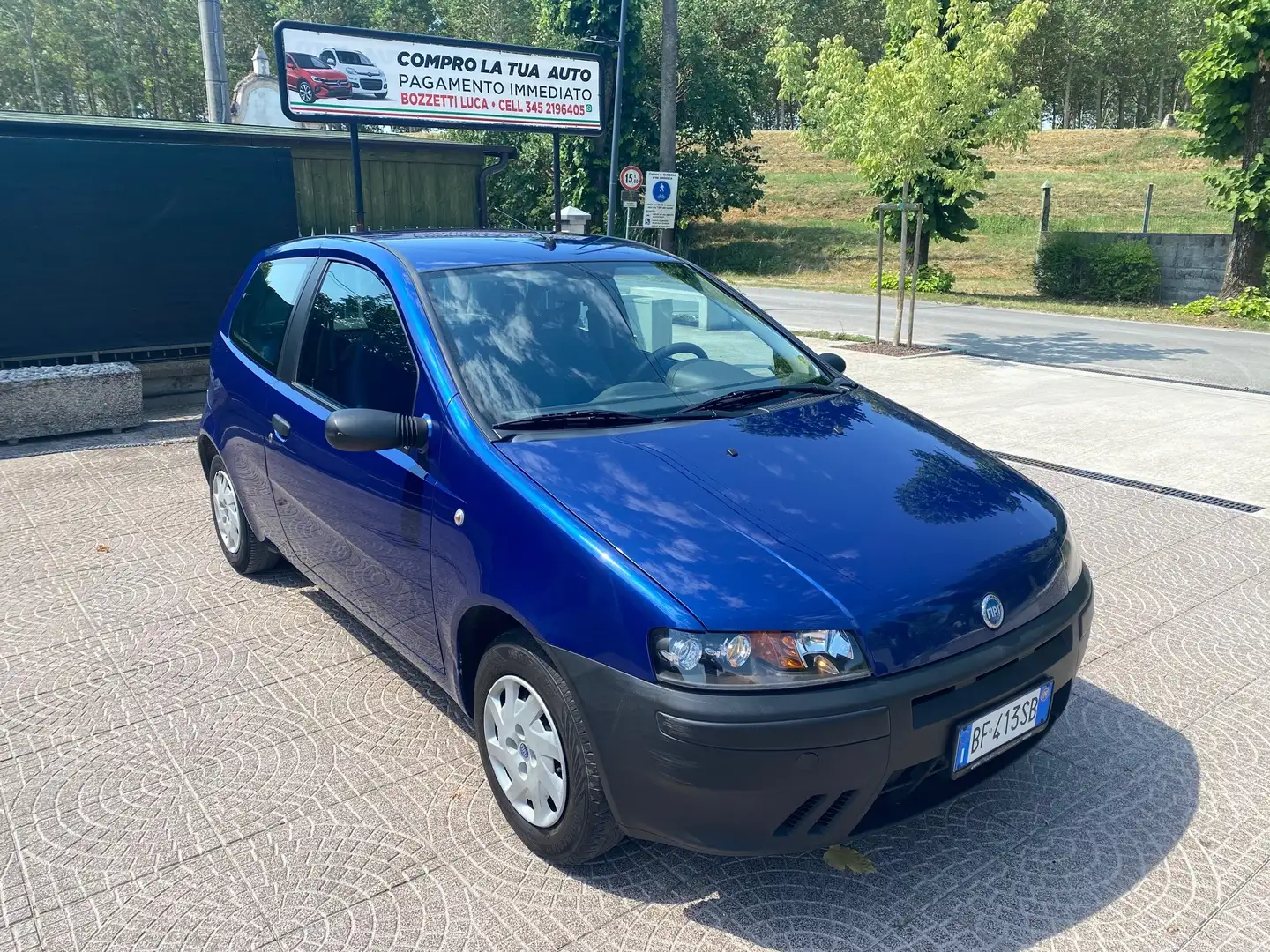 Fiat Punto 1.2 BENZ, UNICOPROPRIETARIO 75 MILA KM, COME NUOVA Blu/Azzurro - 1