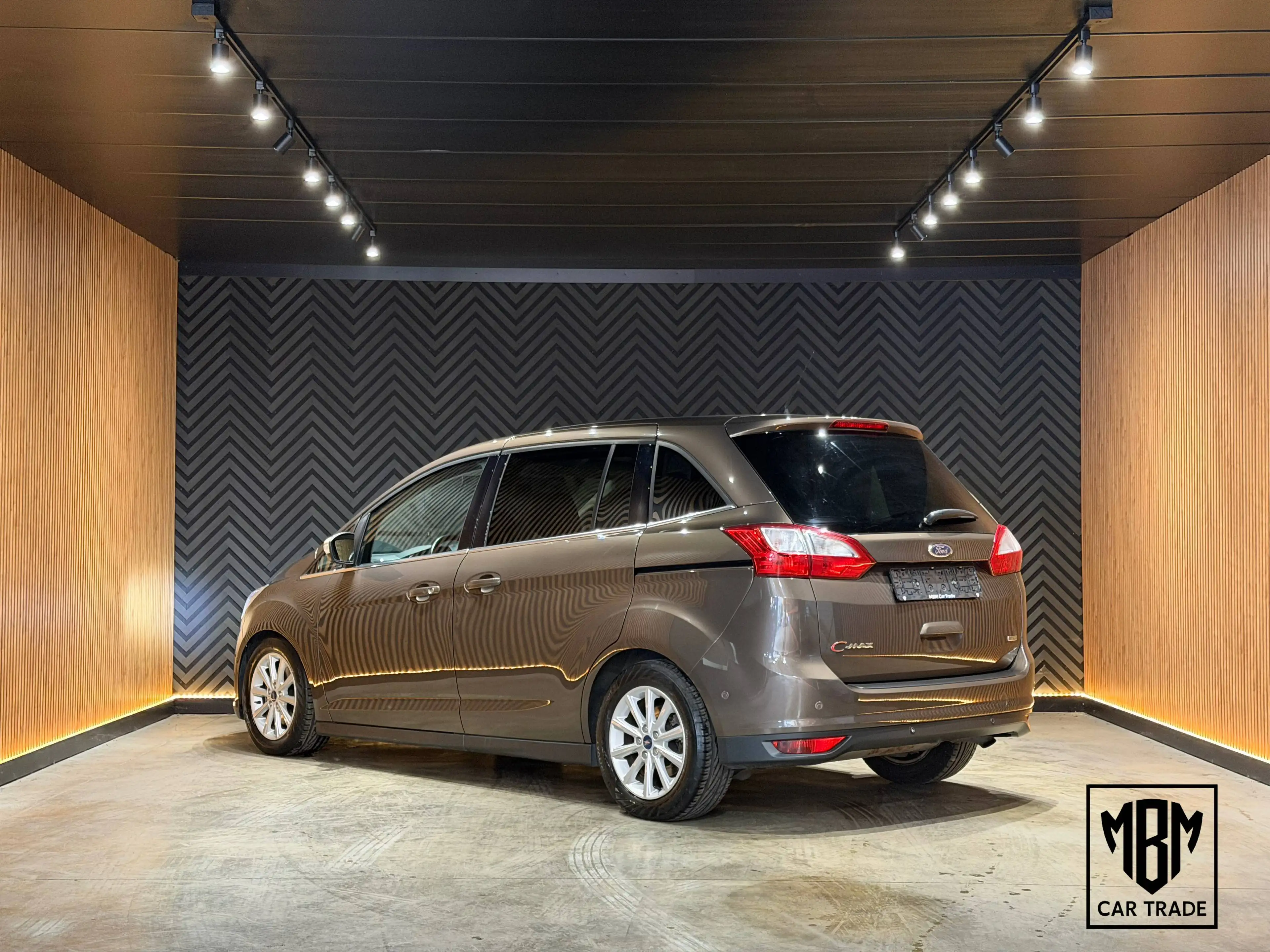 Ford Grand C-Max ✅1.5 EcoBoost 12 Maanden GARANTIE Airco Navi Leder Zetelverwarming Parkeersensoren — photo 2