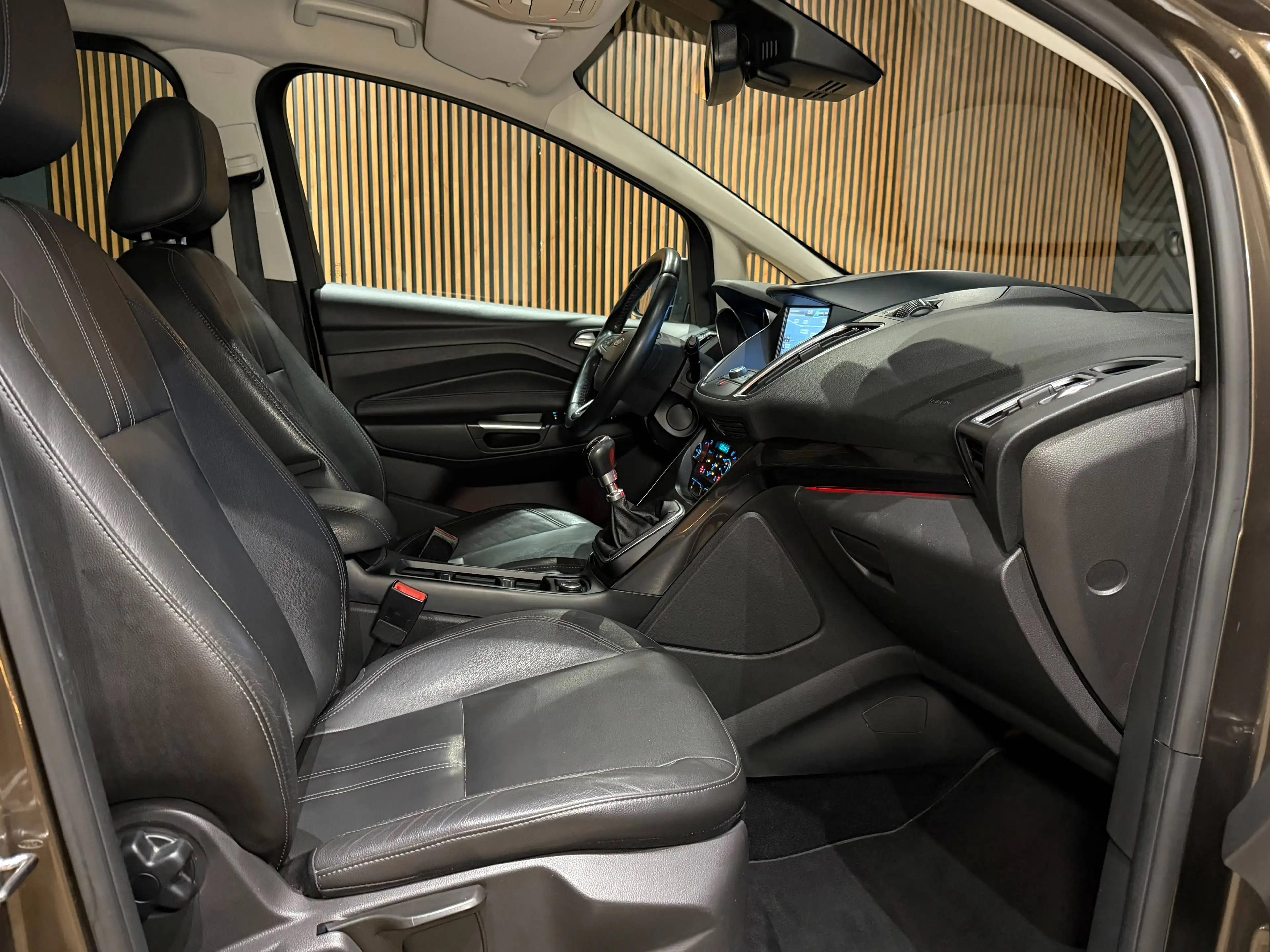 Ford Grand C-Max ✅1.5 EcoBoost 12 Maanden GARANTIE Airco Navi Leder Zetelverwarming Parkeersensoren — photo 8