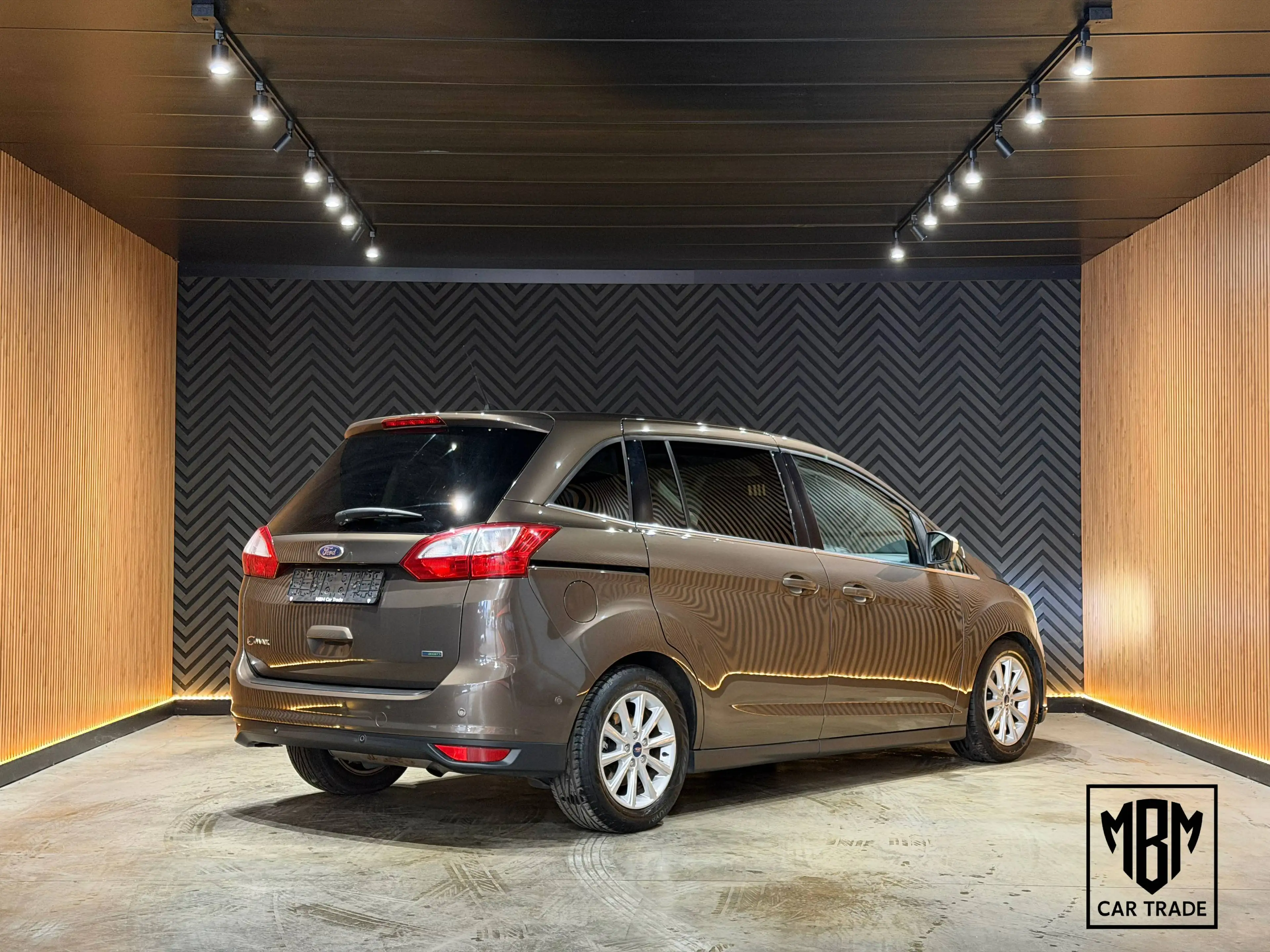 Ford Grand C-Max ✅1.5 EcoBoost 12 Maanden GARANTIE Airco Navi Leder Zetelverwarming Parkeersensoren — photo 4