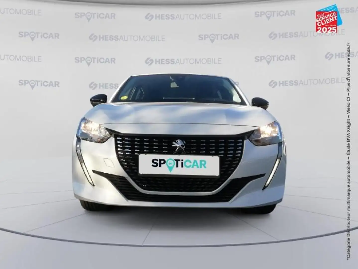 Peugeot 208 1.5 BlueHDi 100ch S\u0026S Active Blanc - 2