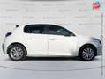 Peugeot 208 1.5 BlueHDi 100ch S\u0026S Active Blanc - thumbnail 4