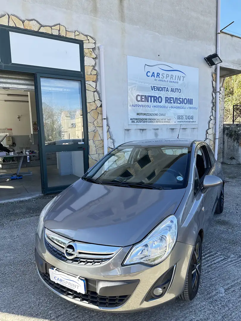 Opel Corsa 3p 1.2 Edition (elective) Gpl-tech 85cv Gris - 2