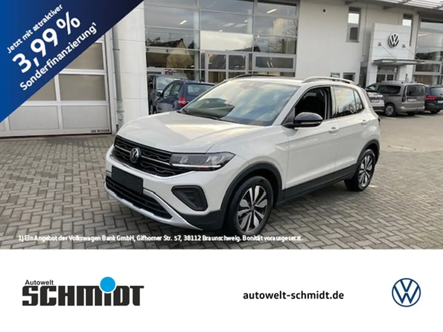 Volkswagen T-Cross 10TSi Goal AHK ACC LED AppConnect Sitzheiz. Par... Grau - 1
