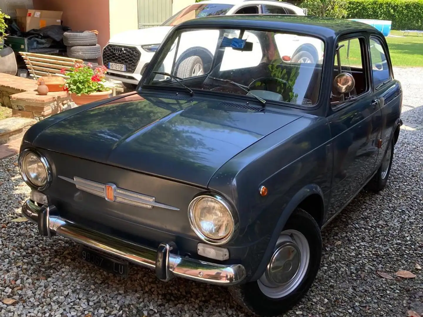 Fiat 850 Gris - 1