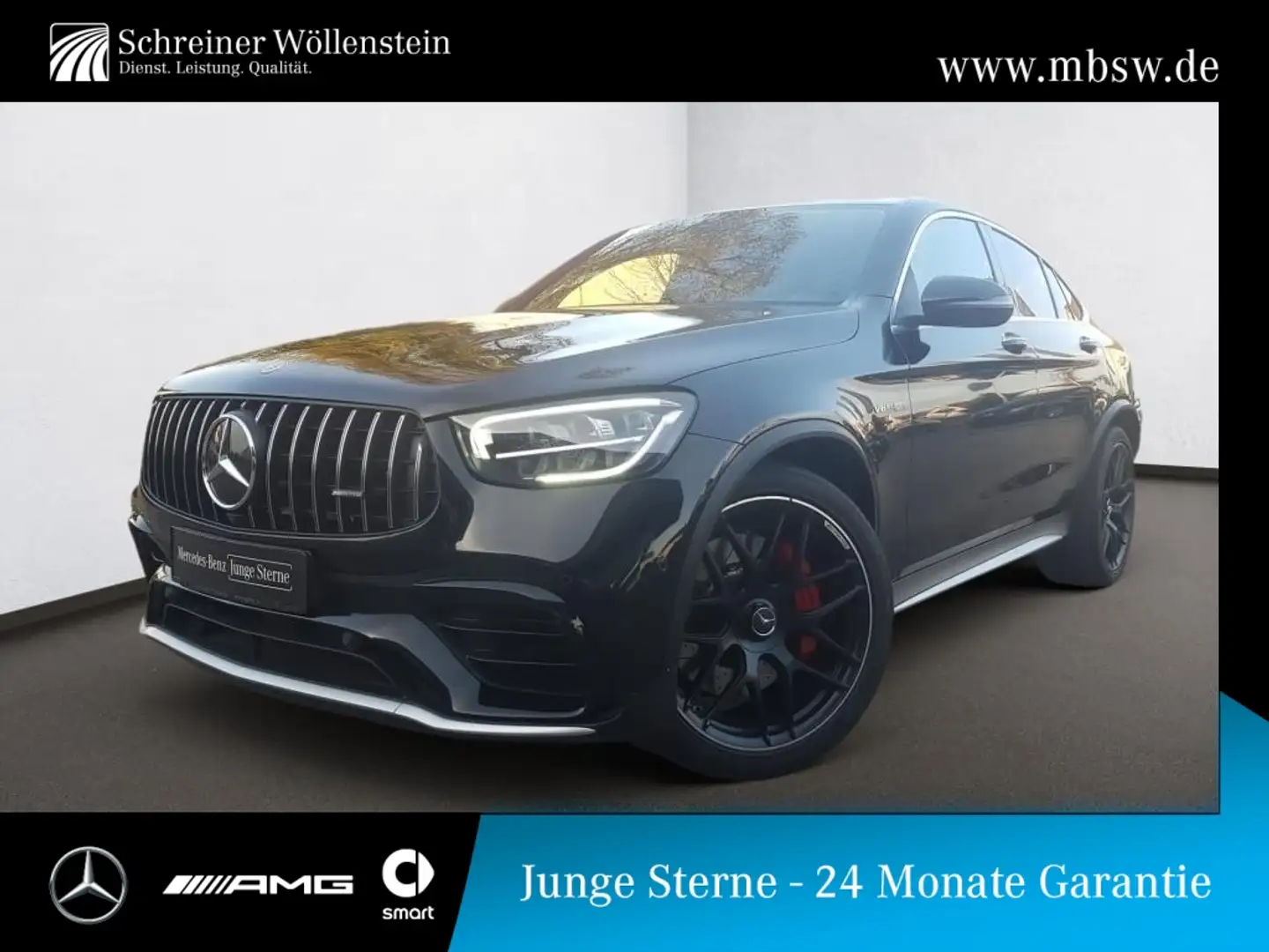 Mercedes-Benz GLC 63 AMG AMG GLC 63 S 4M+ C SHD*PerfAGA*KeyGo*Drivers*360 Schwarz - 1