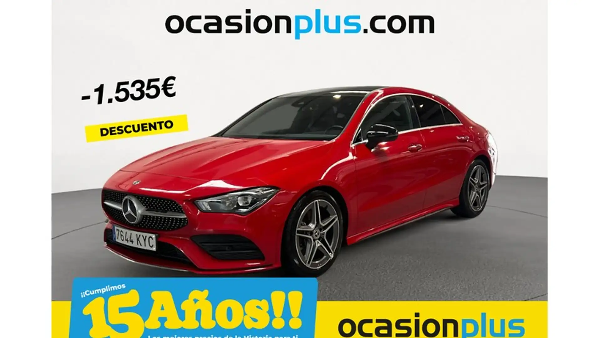Mercedes-Benz CLA 200 7G-DCT Rojo - 1