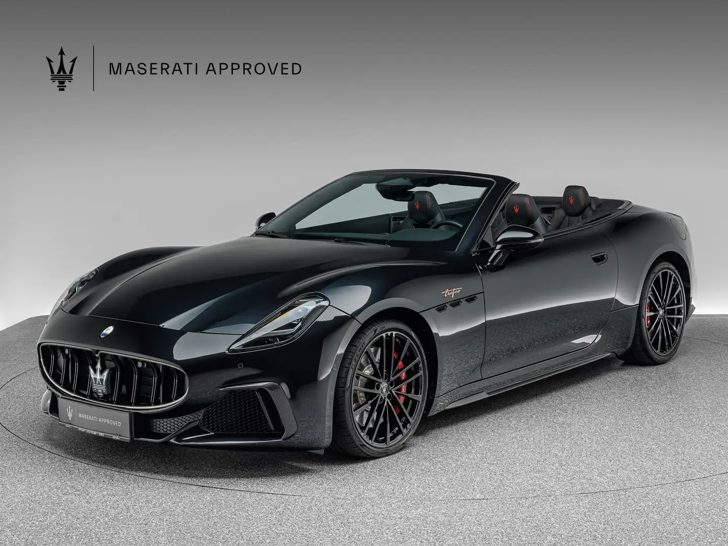 Maserati GranCabrio Trofeo SONUS FABER + 1. HAND + DEUTSCH Schwarz - 1