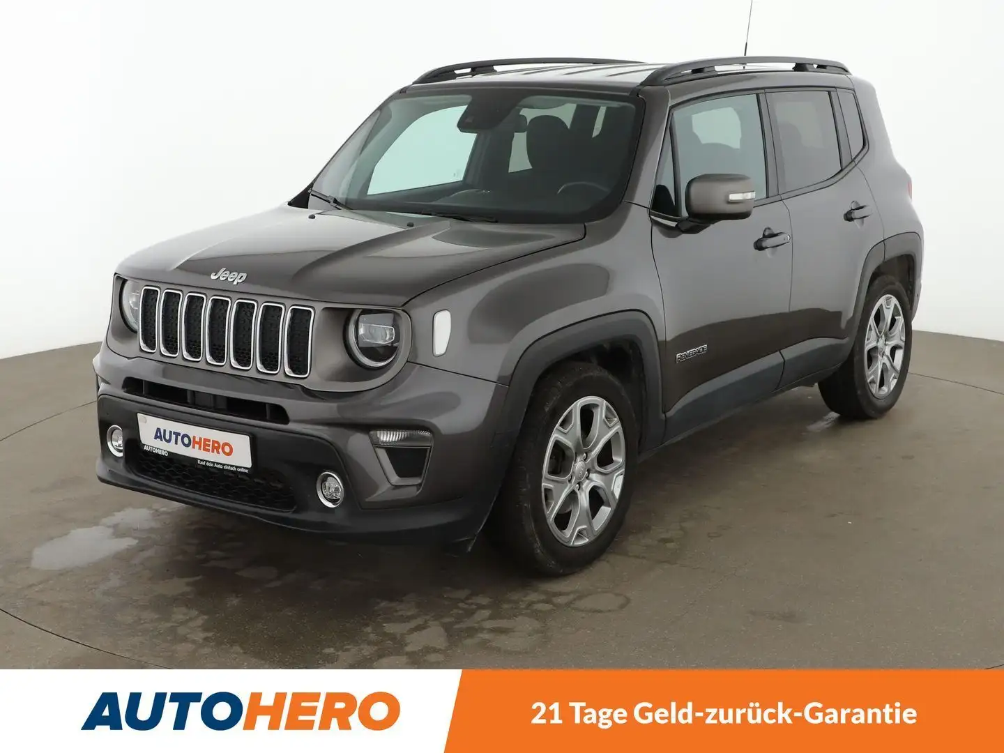 Jeep Renegade 1.3 TGDi Limited 4x2 Aut.*NAVI*ACC*CAM* Grau - 1