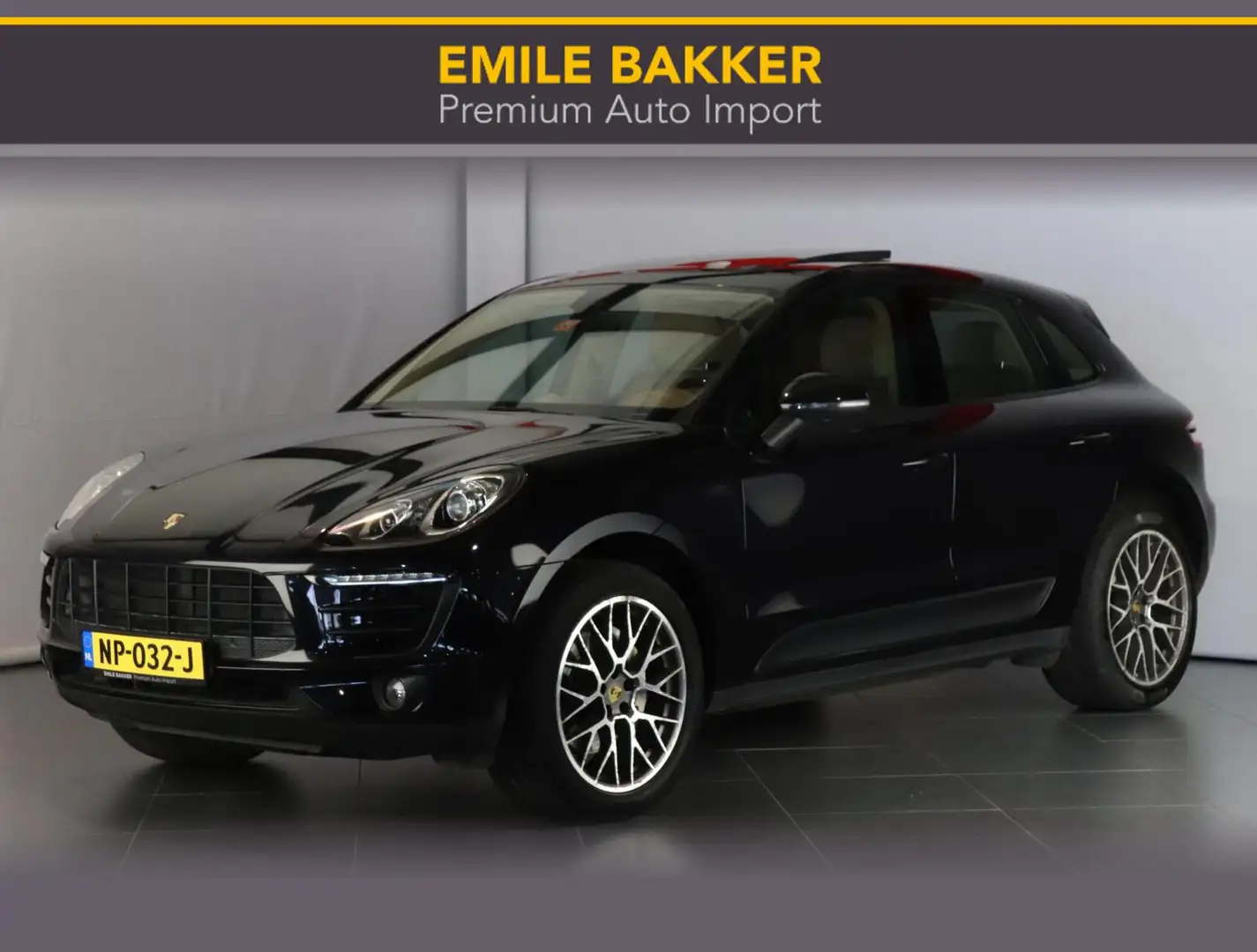 Porsche Macan 3.0 S 77.000km! PANO/LEER Schwarz - 1