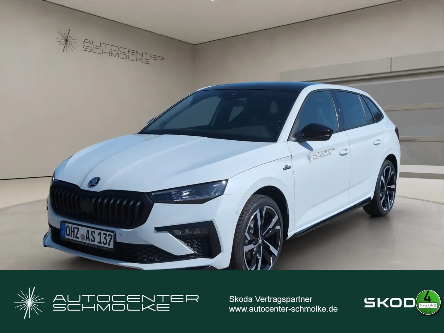 Skoda Scala Scala 1.0 TSI DSG Monte Carlo *PANO*SHZ*LED*PDC Weiß - 1