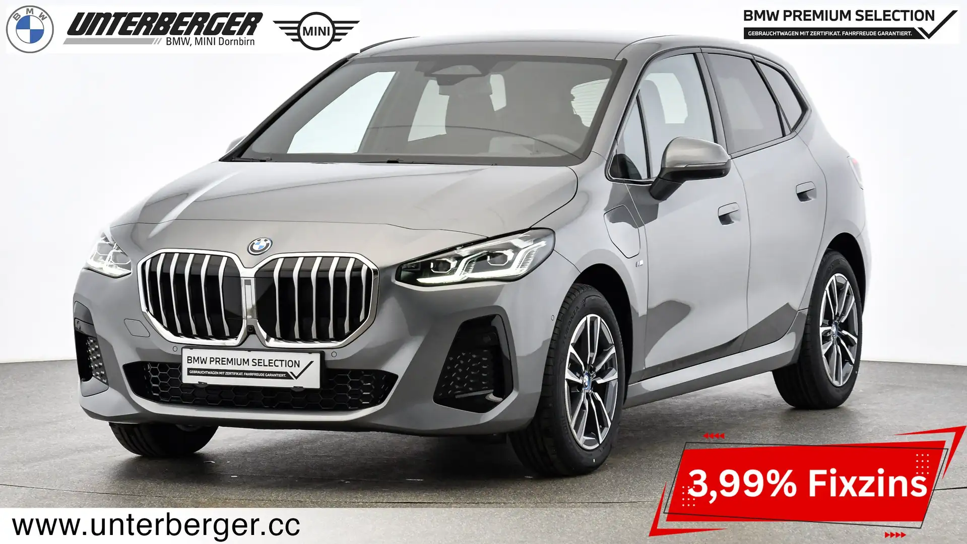 BMW 225 e xDrive M Sportpaket // elektr. Anhängerkupplung Grau - 1