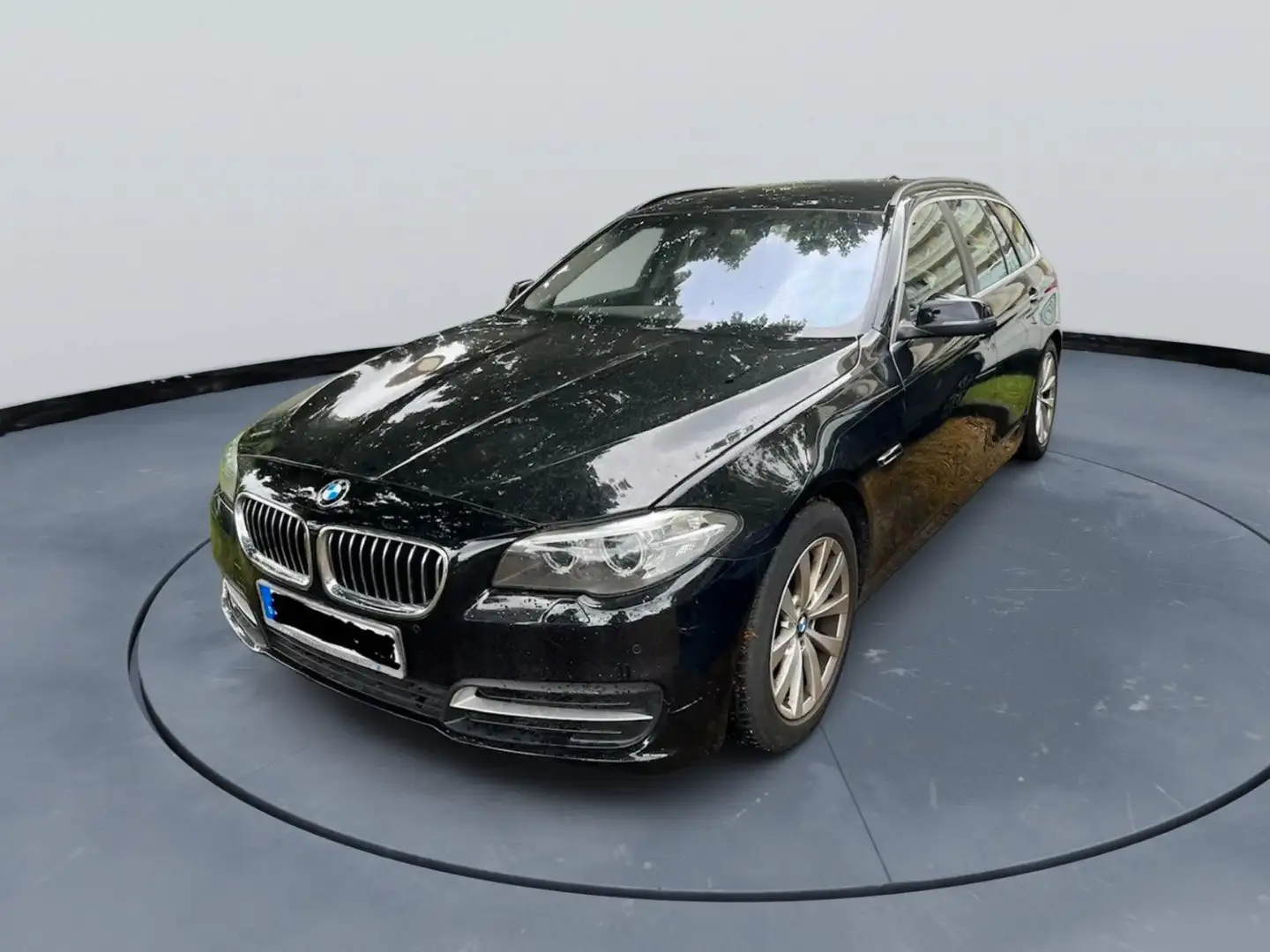 BMW 520 i 5 Touring Automatik Negro - 1