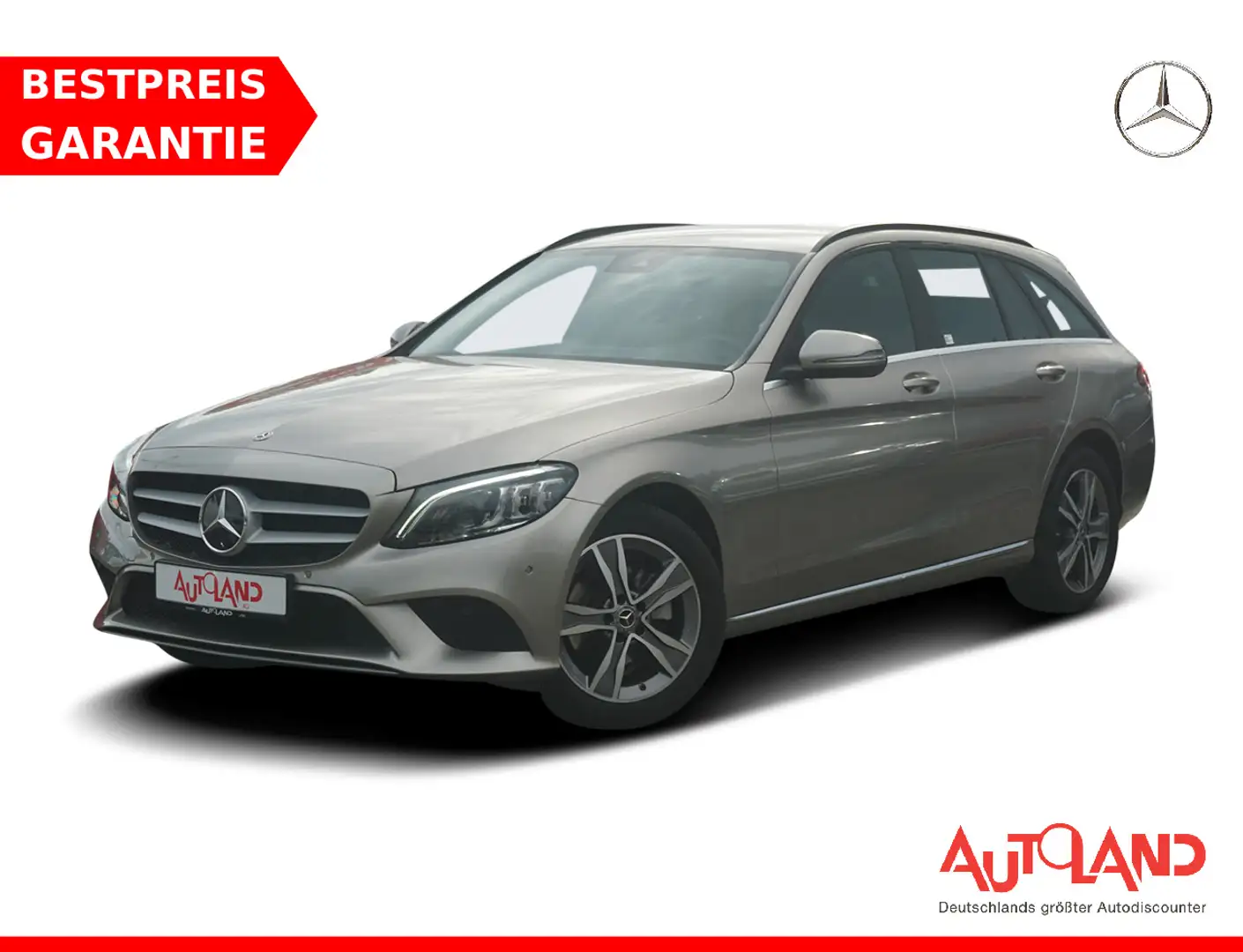 Mercedes-Benz C 180 C180 T-Modell  Avantgarde LED Navi Sitzheizung Argent - 1