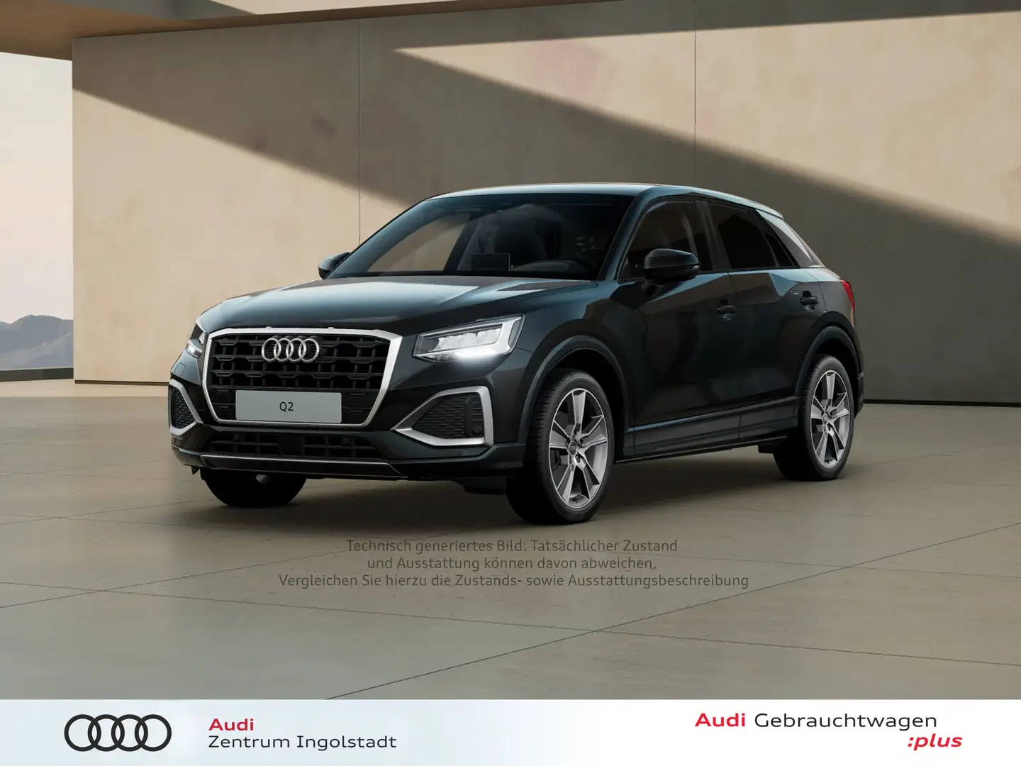 Audi Q2 30 TFSI NAVI+ AHK STHZG 18" ACC Advanced Schwarz - 1