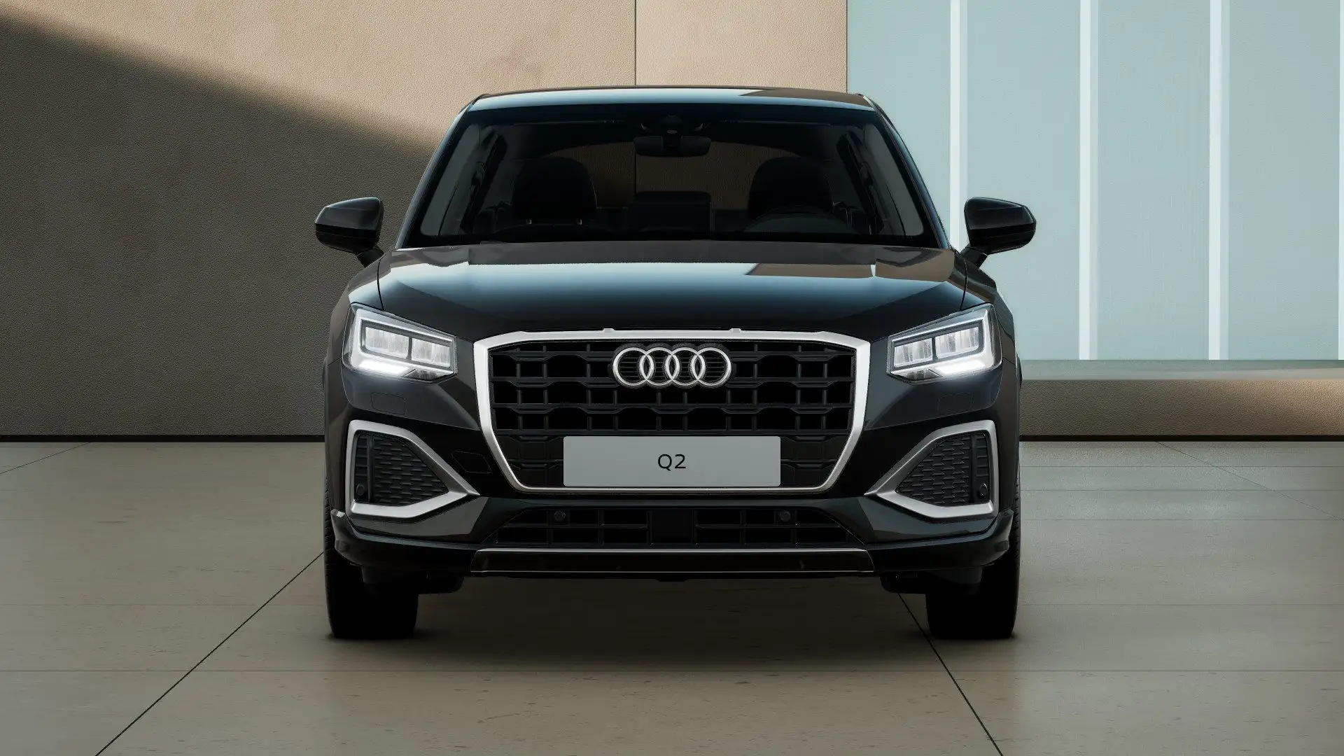 Audi Q2 30 TFSI NAVI+ AHK STHZG 18" ACC Advanced Schwarz - 2