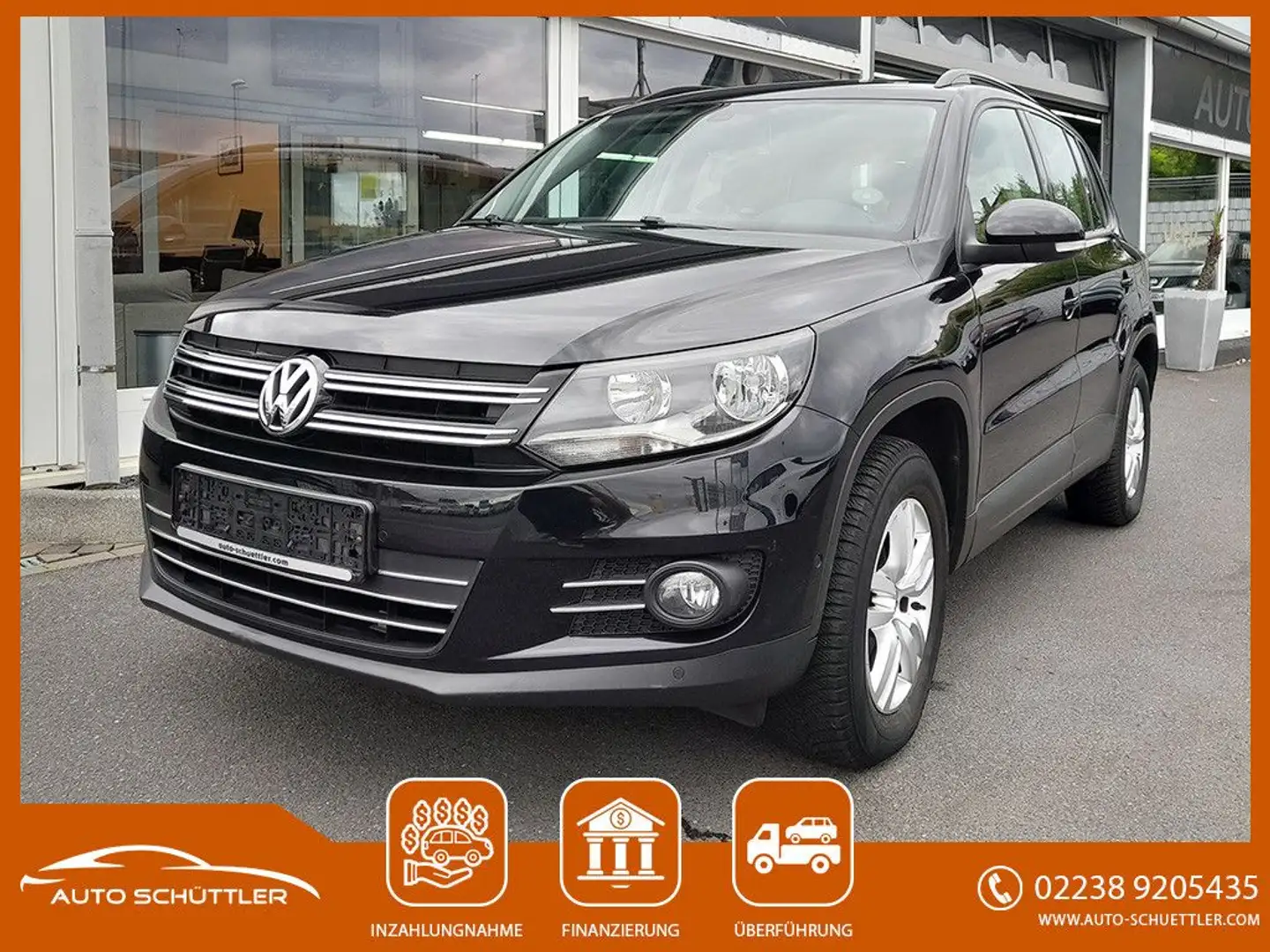 Volkswagen Tiguan Trend ,Navi,Kamera,PDC,Sitzhzg,Einpark, Zwart - 1