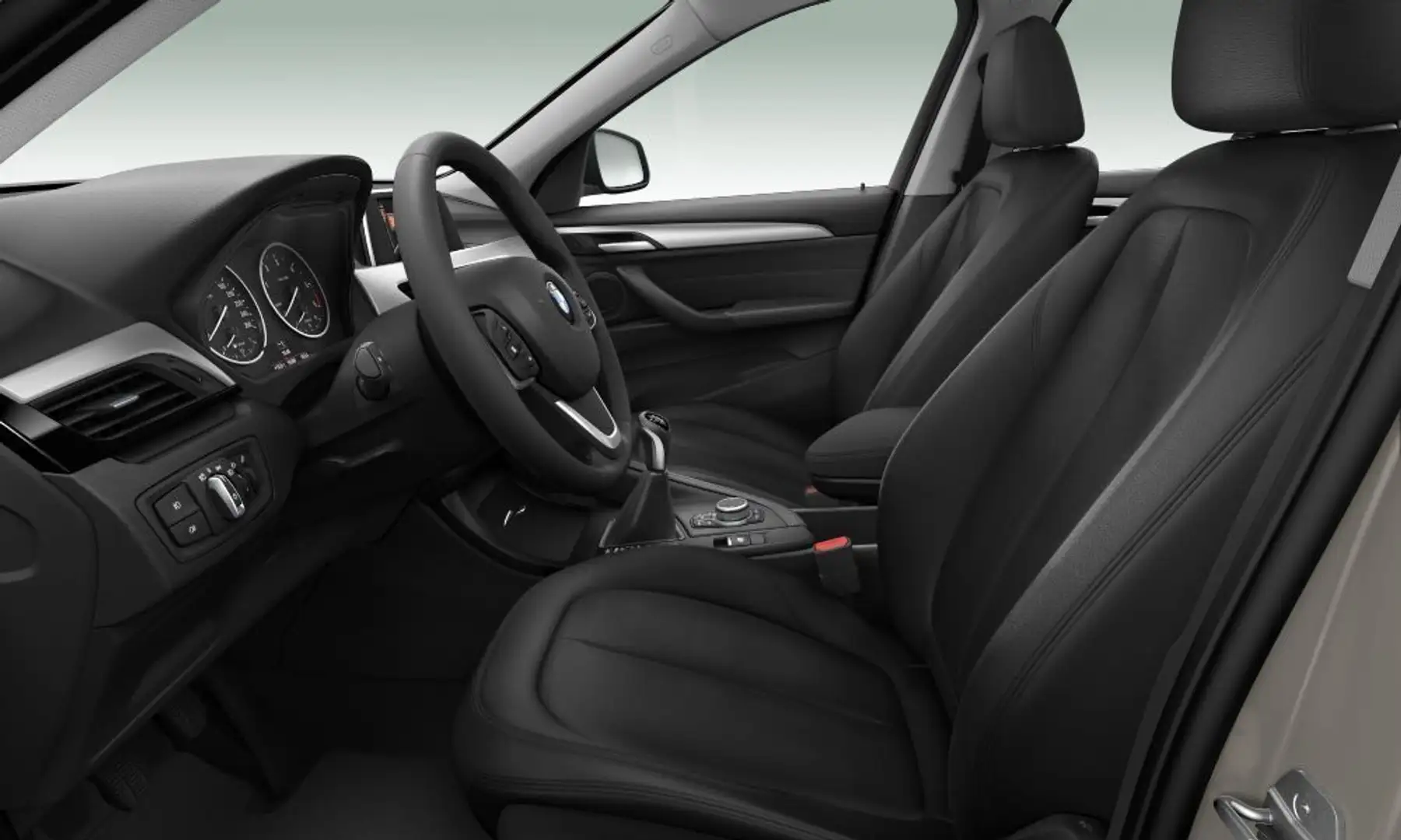 BMW X1 sDrive 18 d*AHK*Navi*Leder*aus 1.Hand Plateado - 2