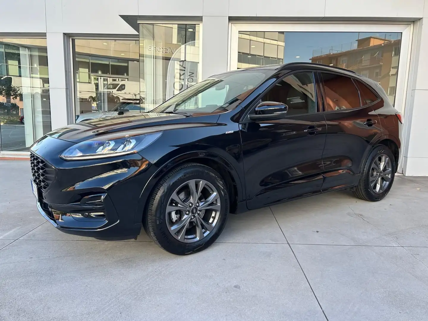 Ford Kuga 1.5 ECOBLUE 120 CV 2WD ST-LINE C.MANUALE KEYLESS Zwart - 1