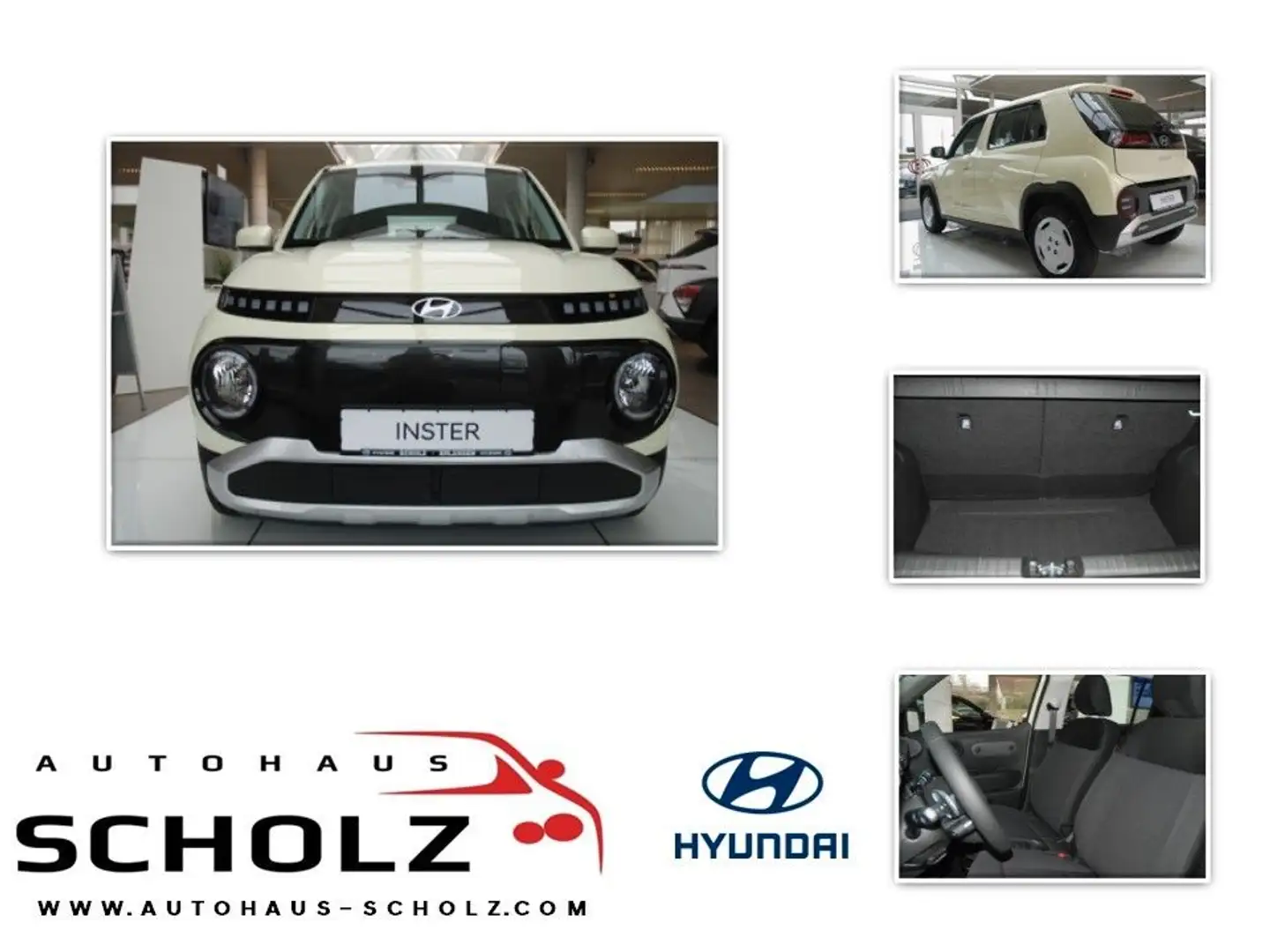 Hyundai Inster 42 kWh Select Effizienz-Paket Gelb - 1