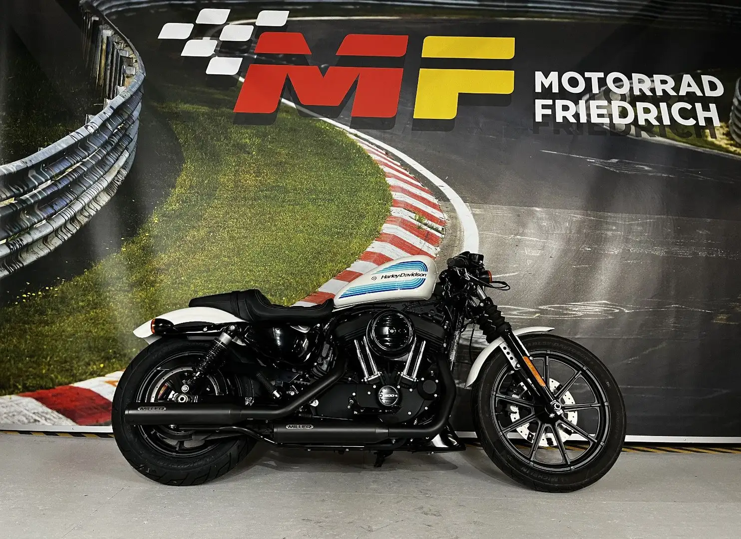 Harley-Davidson XL 1200 NS IRON 5HD [REIFEN NEU] Bílá - 1