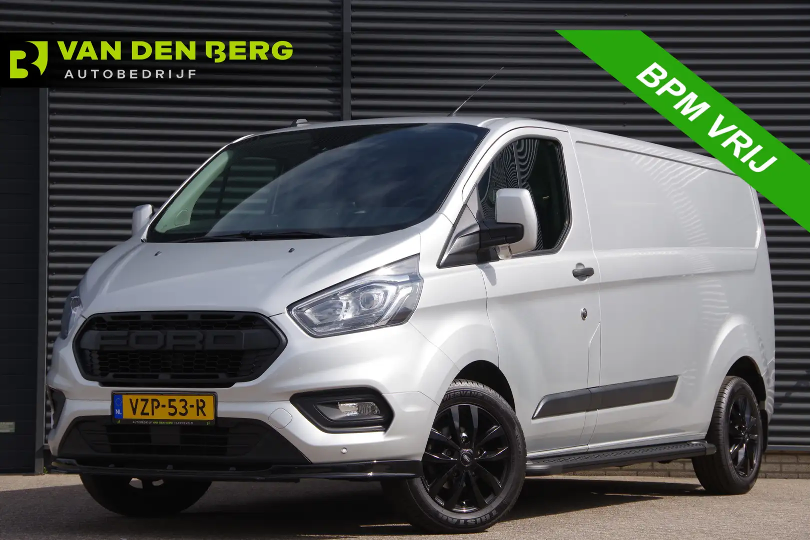 Ford Transit Custom 300 2.0 TDCI L2 130PK, CAMERA, CRUISE, AIRCO, STOE Grijs - 1
