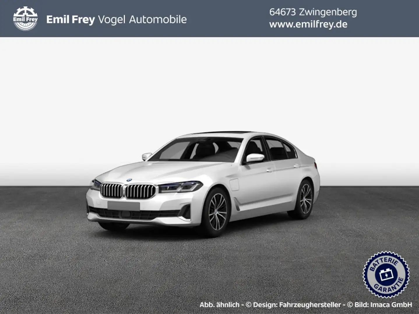 BMW 530 e xDrive Aut. Laserlicht* Harman/Kardon* SHZ* Weiß - 1