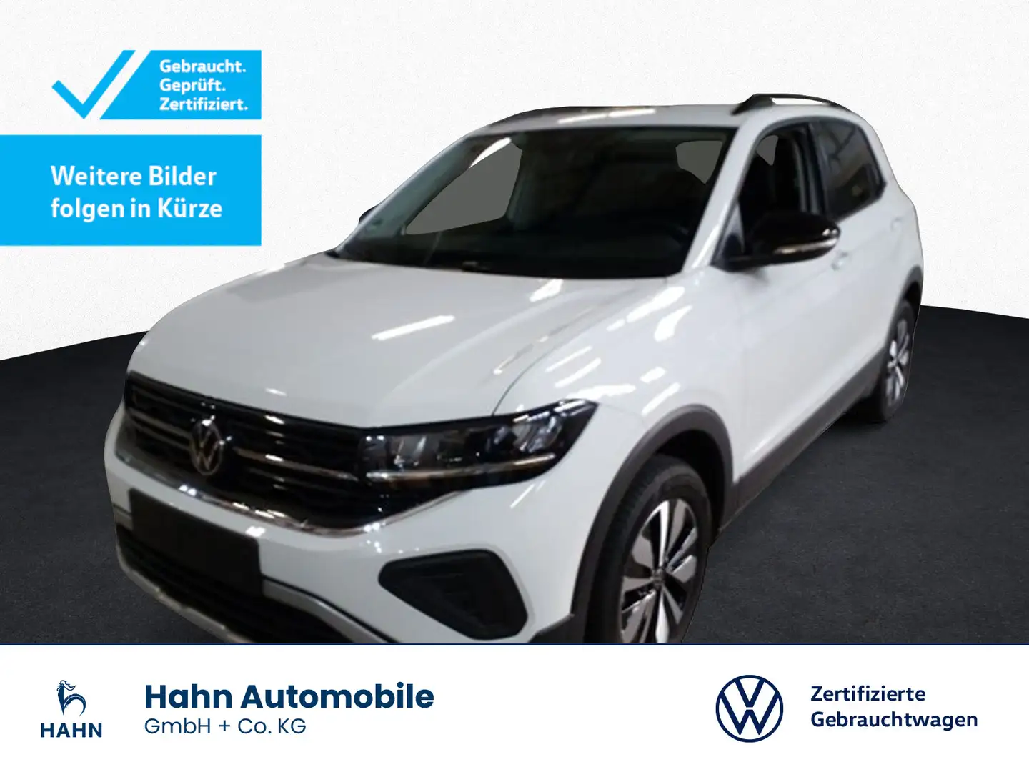 Volkswagen T-Cross 1.0TSI Goal LED ACC APP Sitzhzg CAM DAB Weiß - 1