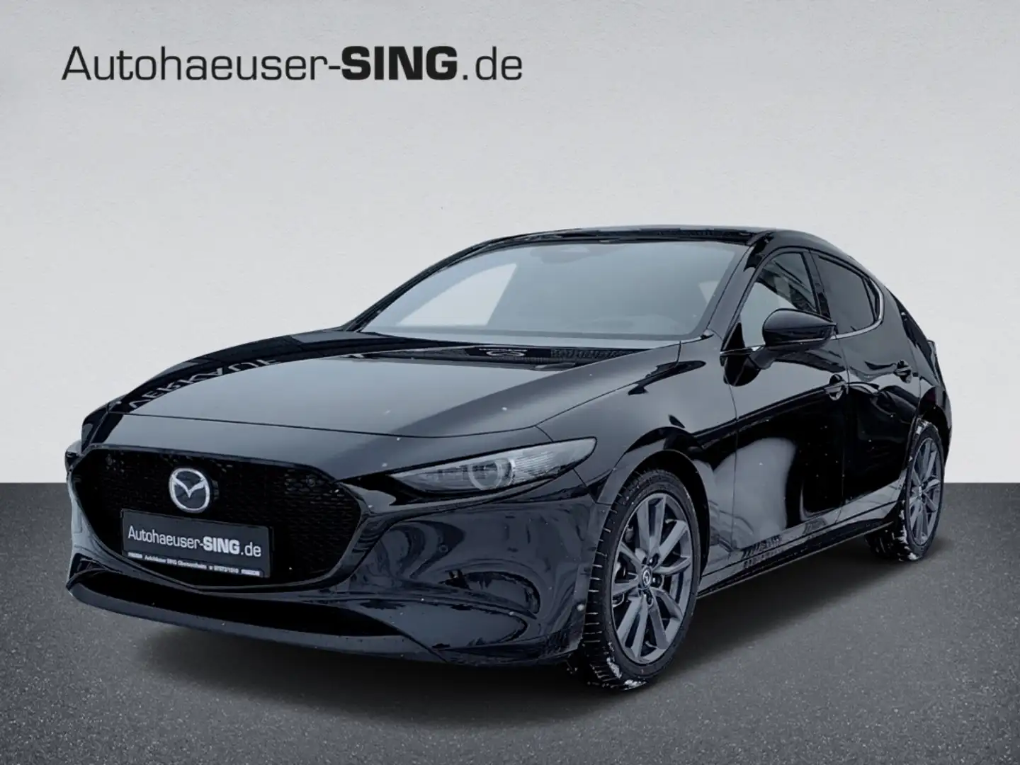 Mazda 3 Exclusive-Line Automatik Design Driv. Assist Schwarz - 1