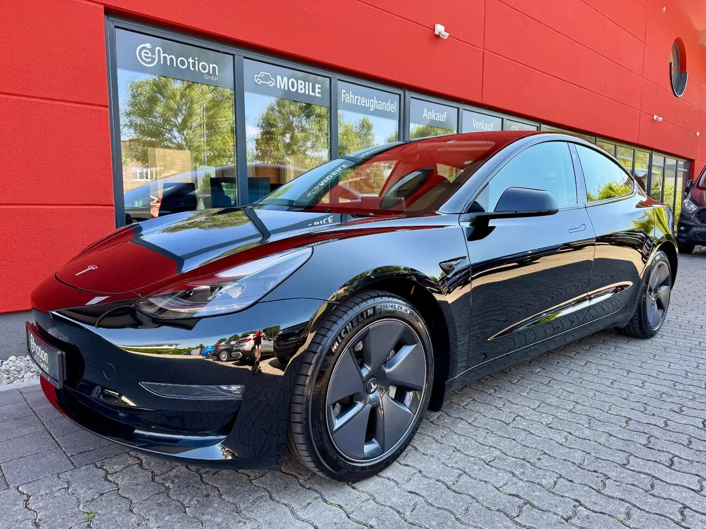 Tesla Model 3 Long Range-AWD*black/blackVAT deductible Schwarz - 1