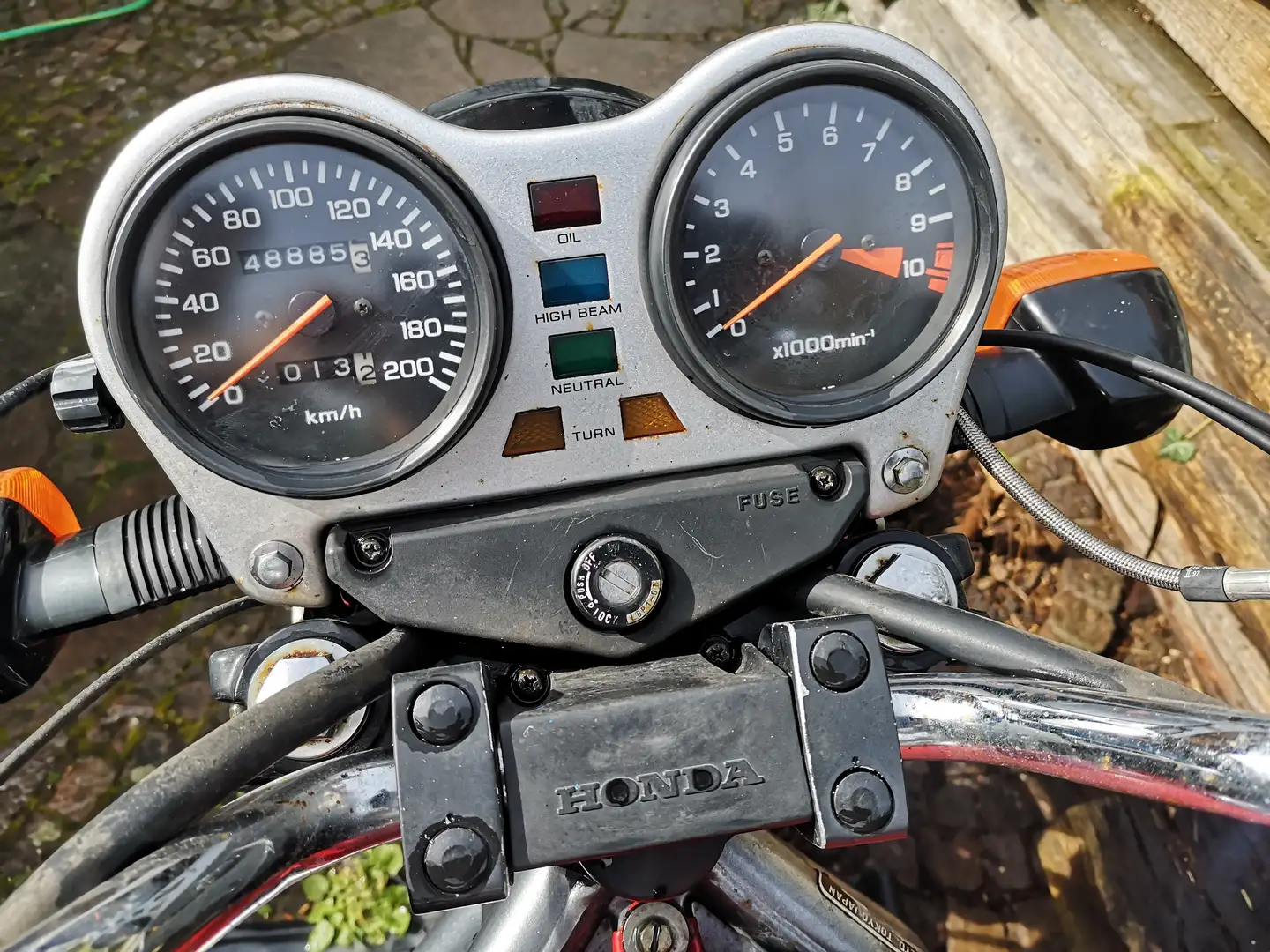 Honda CB 450 PC17 Červená - 1