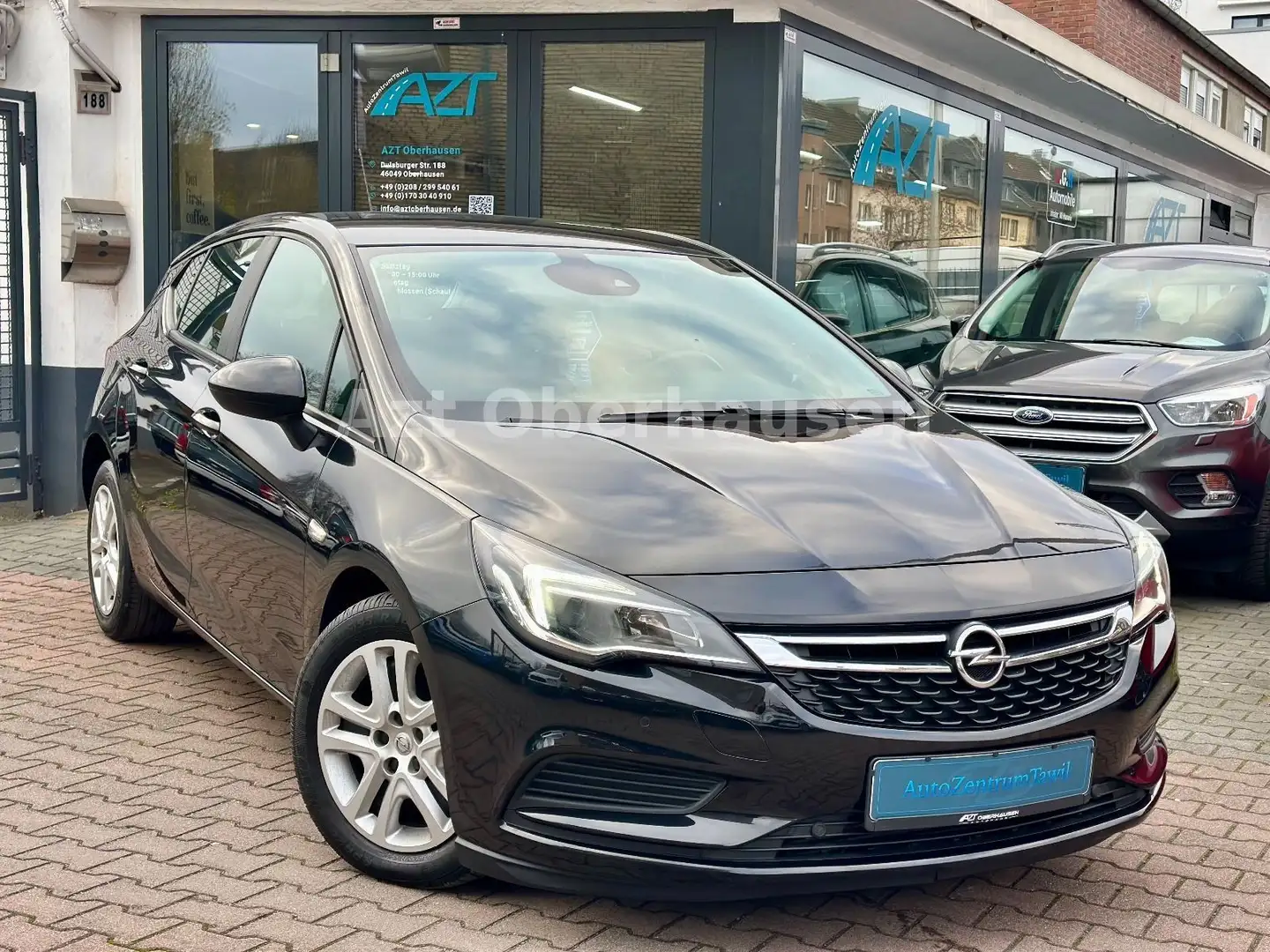 Opel Astra K Lim. Edition*SHEFT VOLL*CARPLAY*TÜV NEU* Schwarz - 1