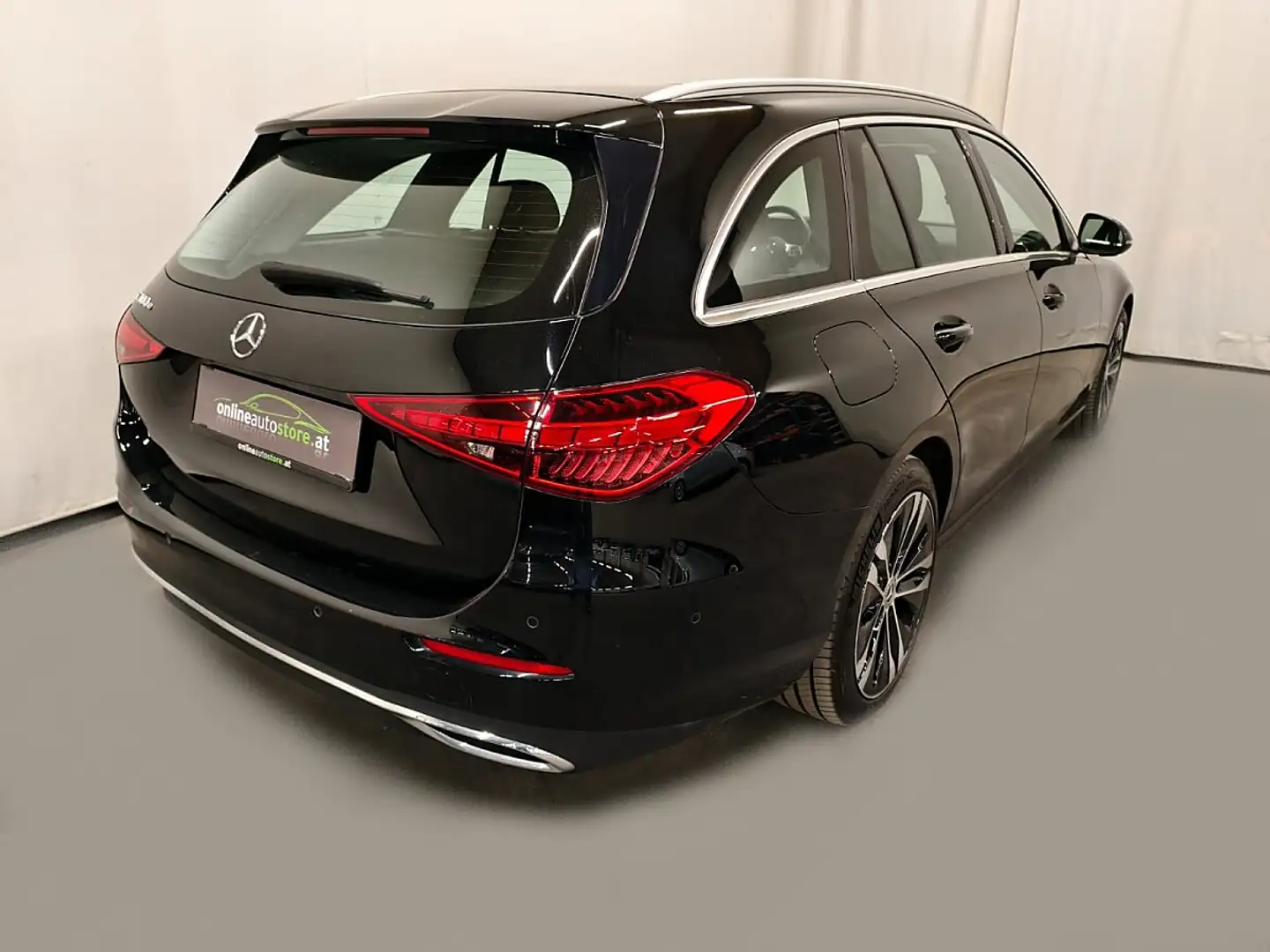 Mercedes-Benz C 300 eT PHEV Aut. LED, Leder Schwarz - 2