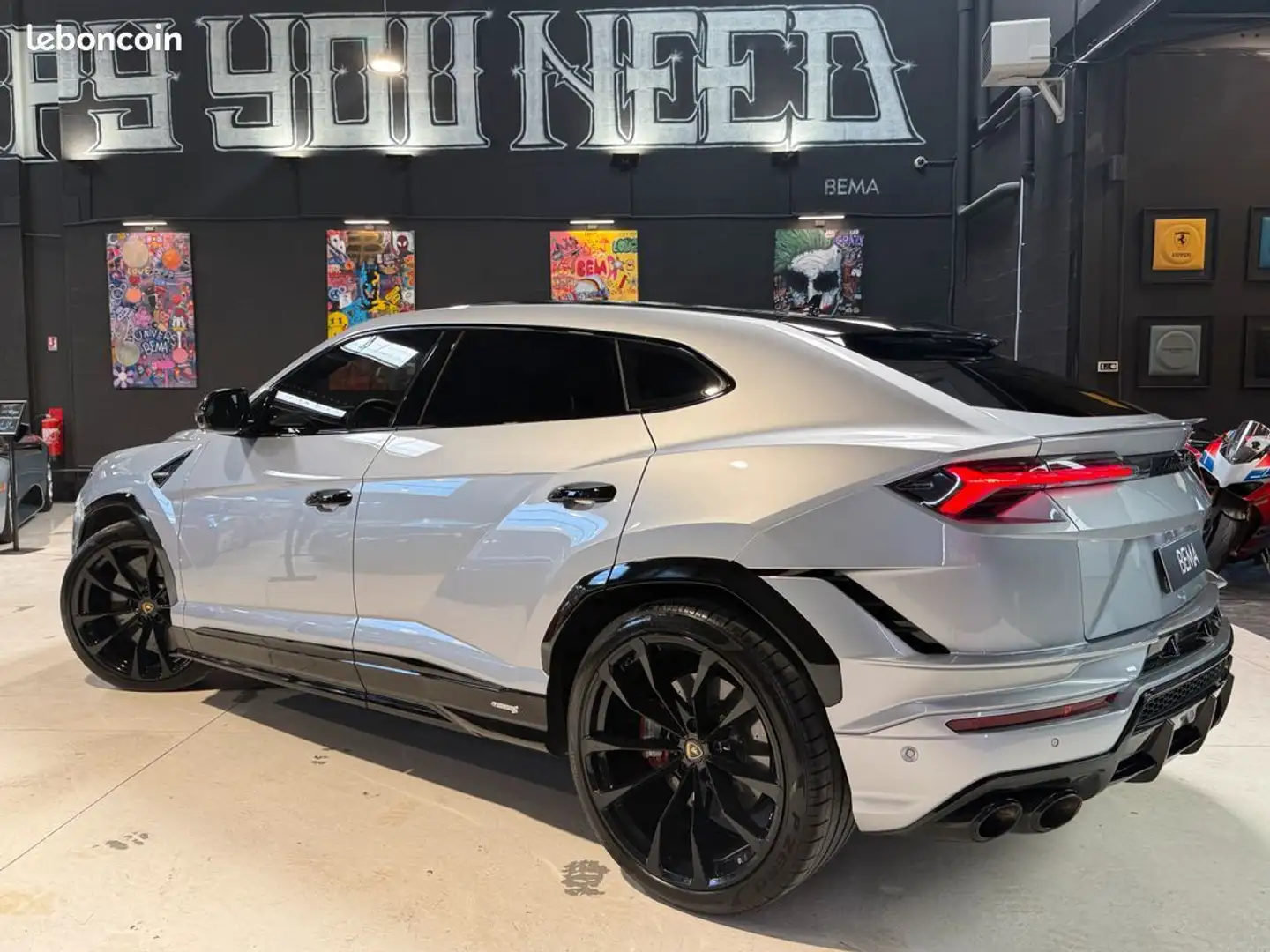 Lamborghini Urus S 4.0 V8 666 Malus Payé Toit ouvrant panoramique Bang & Olufsen Sièges Ventilés Silber - 2