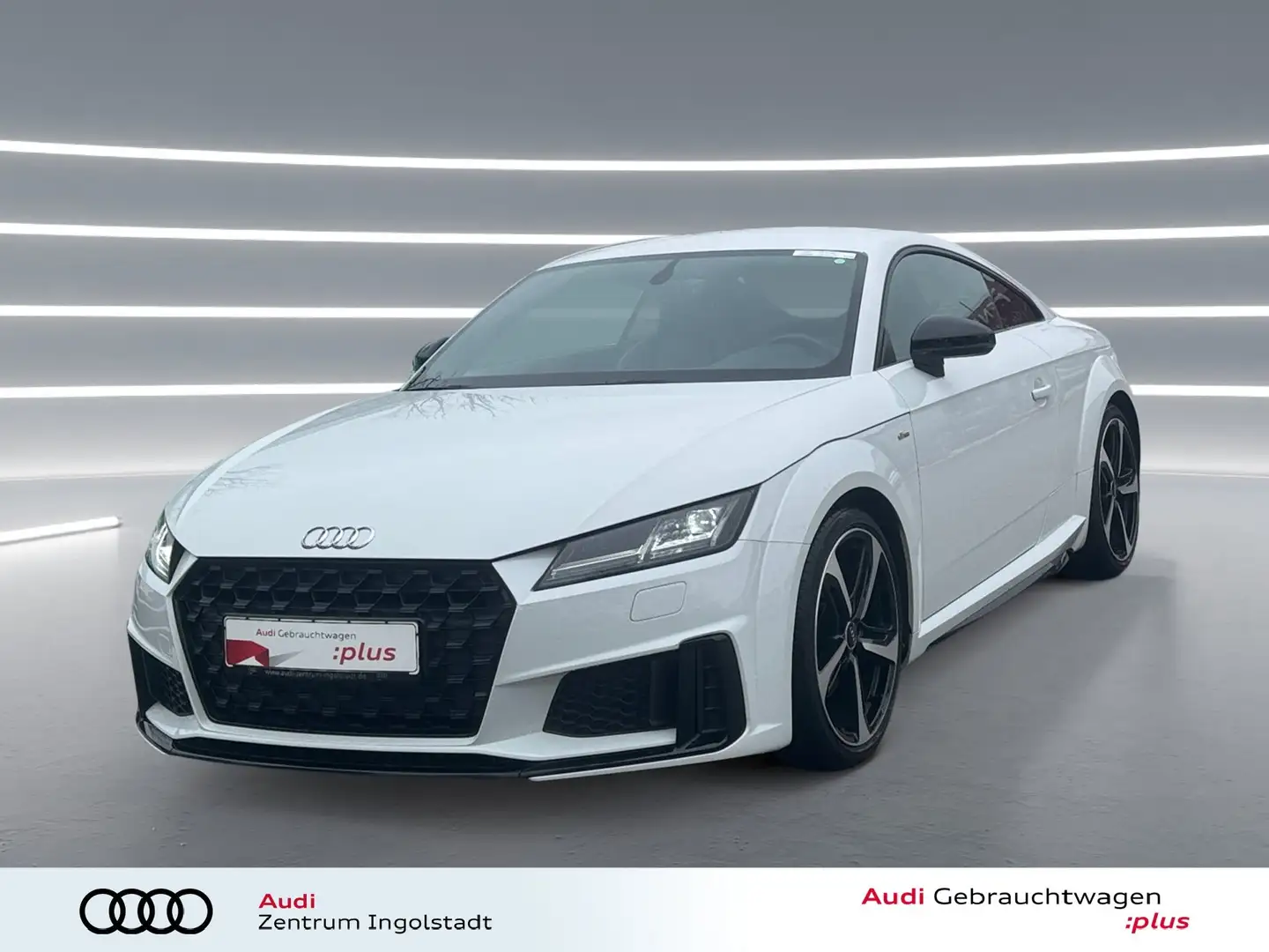 Audi TT Coupe 40 TFSI S line Optik-schw. LED S-Sitze Weiß - 1