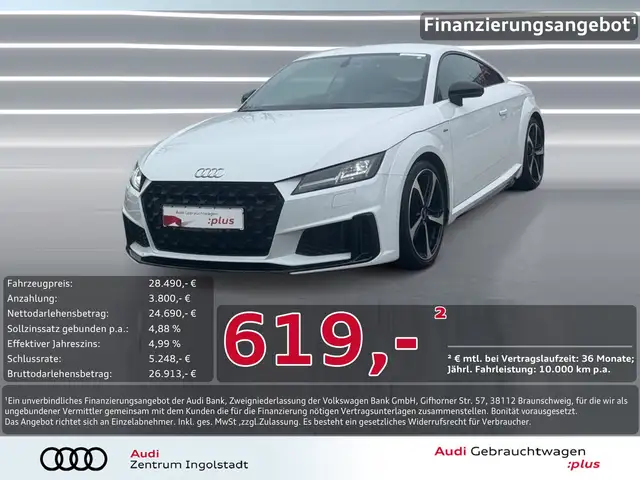 Audi TT Coupe 40 TFSI S line Optik-schw. LED S-Sitze