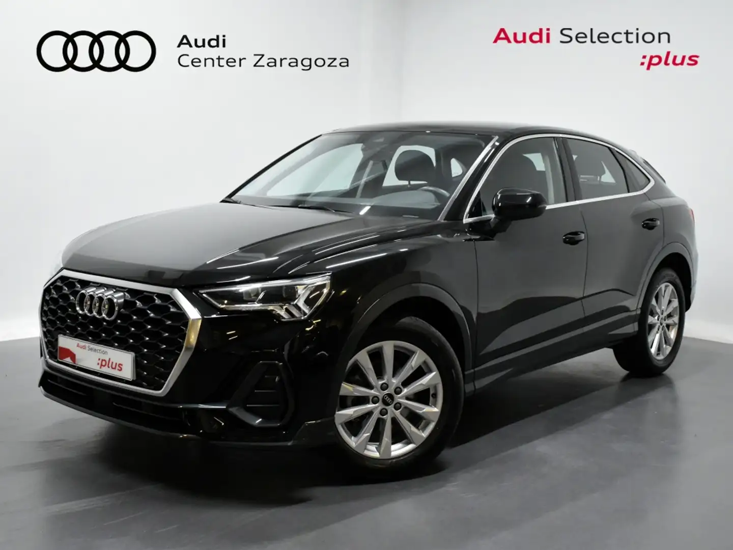 Audi Q3 Sportback 35 TDI Advanced S tronic Zwart - 1