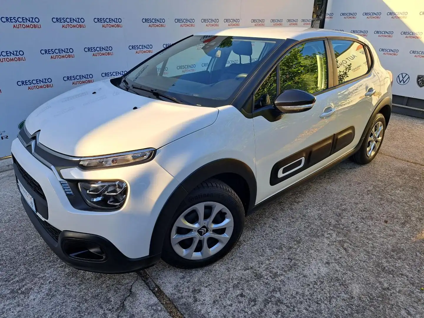 Citroen C3 BlueHDi 100 S&S Feel Pack -AZIENDALE Blanc - 2