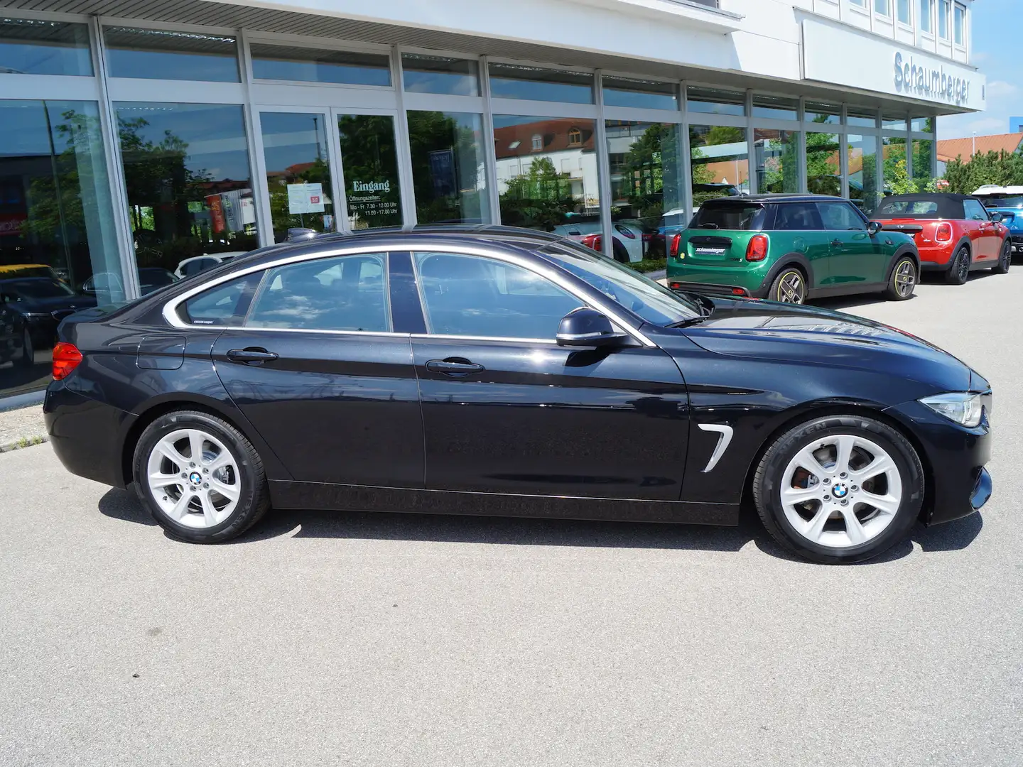 BMW 420 420d Aut Gran Coupe * Navi * Xenon * REIFEN NEU Noir - 2
