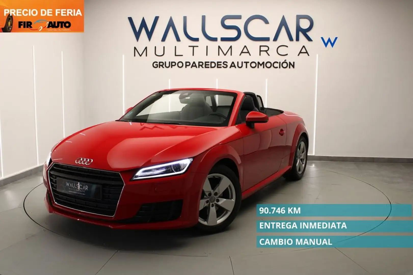 Audi TT Roadster 2.0 TFSI 230CV Rojo - 1