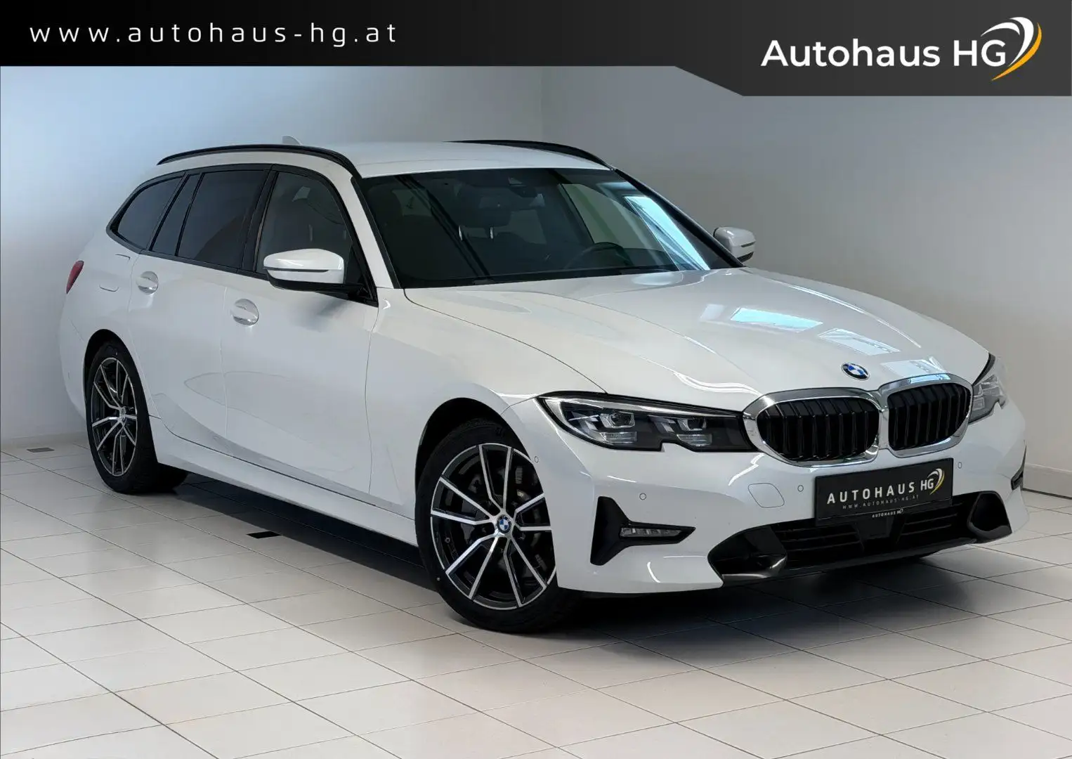 BMW 330 e Sport Line*1.BESITZ*ACC*AHK* Weiß - 1