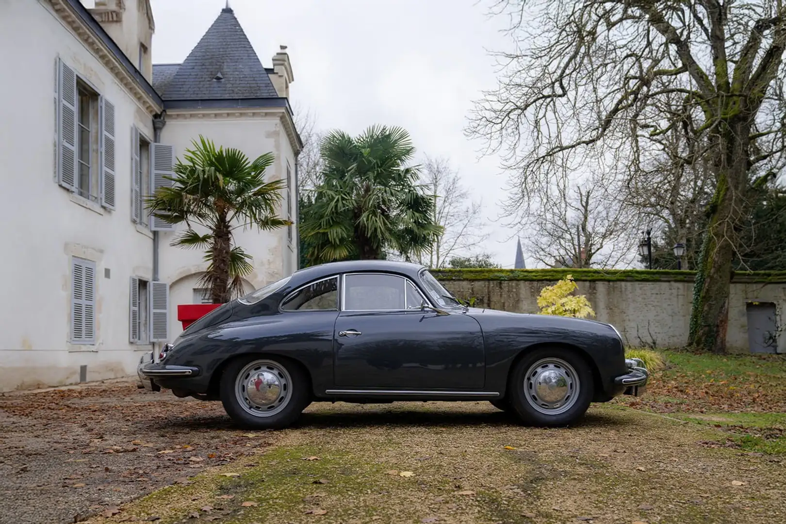 Porsche 356 C - 75 ch - 1965 - MATCHING NUMBERS Gris - 2