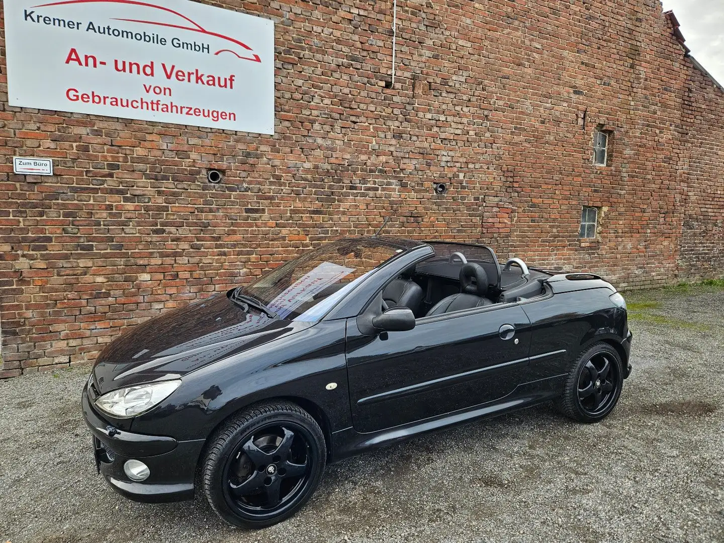 Peugeot 206 Cabriolet CC Platinum | HU 07.2027 Schwarz - 2